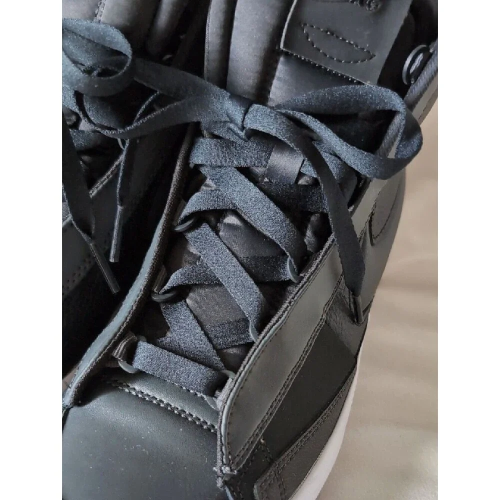 Nike Women's Blazer Mid Victory 'Black Off Noir' High Cut Sneakers